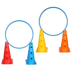 Merco Vario kužel s otvory žlutá 38 cm