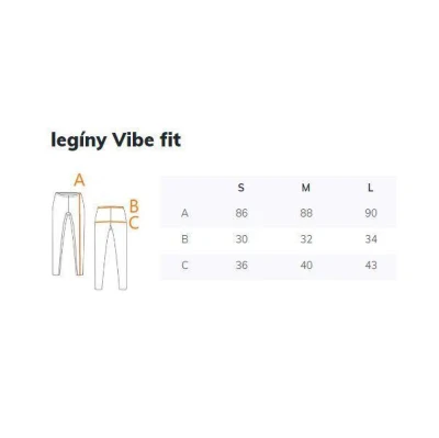 Merco Vibe Fit sportovní legíny šedá