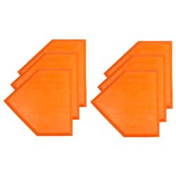 Merco Waffle Plate Set baseballová meta domácí Merco Waffle Plate Set baseballová meta domácí