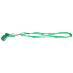 Merco Whistle Colored 012 plastová píšťalka se šnůrkou