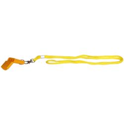 Merco Whistle Colored 012 plastová píšťalka se šnůrkou