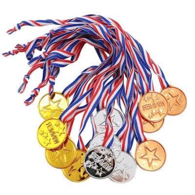Merco Winner Silver dětská medaile se stuhou