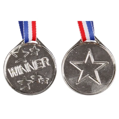 Merco Winner Silver dětská medaile se stuhou