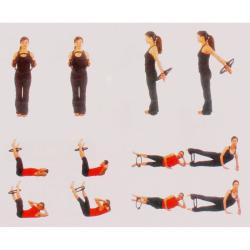 Merco Yoga 4P set na jógu fialová