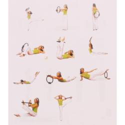 Merco Yoga 4P set na jógu růžová