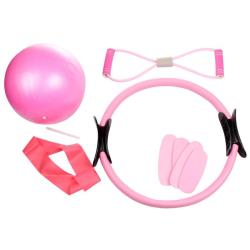 Merco Yoga 4P set na jógu růžová POUZE 1 sada (VÝPRODEJ)