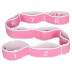 Merco Yoga 8 Cell strečingový popruh ružová