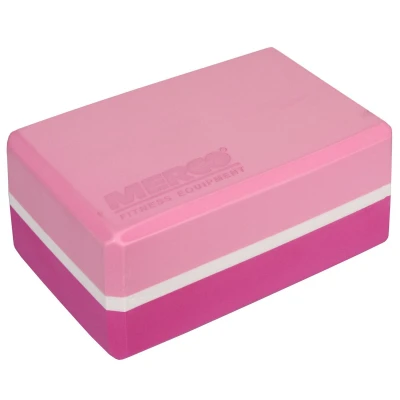 Merco Yoga Block Duo kostka na jógu lila-růžová