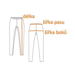 Merco Yoga Color sportovní legíny modrá
