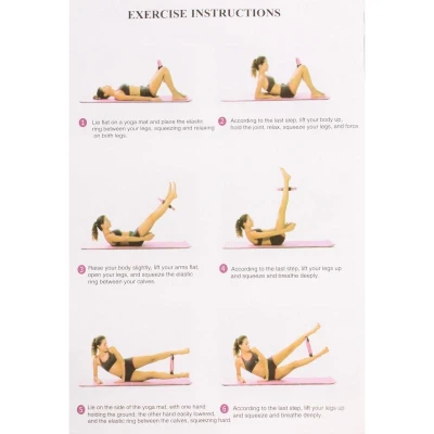 Merco Yoga Crescent kruh jóga pilates fialová