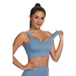 Merco Yoga Feel sportovní podprsenka modrá