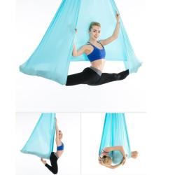 Merco Yoga Hammock 2.8 síť na jógu sky blue