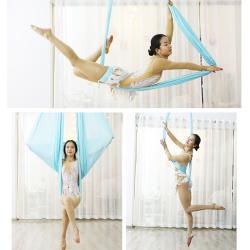 Merco Yoga Hammock 2.8 síť na jógu sky blue