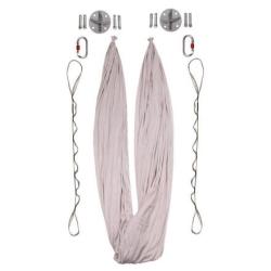 Merco Yoga Hammock síť pro jógu šedá Merco Yoga Hammock síť pro jógu šedá