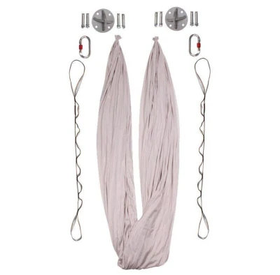 Merco Yoga Hammock síť pro jógu šedá