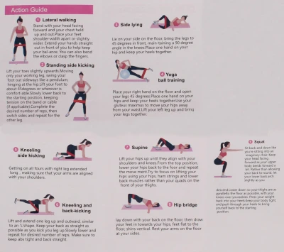 Merco Yoga Hip Circle odporový pás