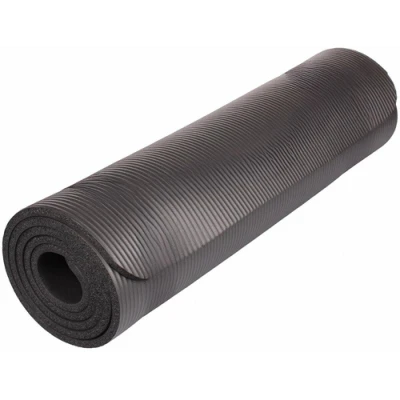 Merco Yoga NBR 10 Mat podložka na cvičení černá Merco Yoga NBR 10 Mat podložka na cvičení černá