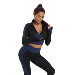 Merco Yoga Sense fitness set dámský černá-modrá