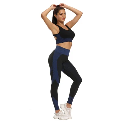 Merco Yoga Sense fitness set dámský černá-modrá