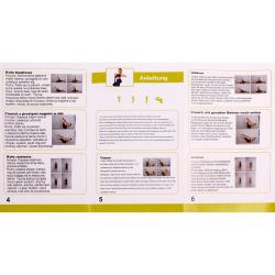 Merco Yoga Stretch Mix 1500 sada posilovacích gum 5 ks šedá