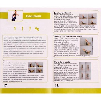 Merco Yoga Stretch Mix 1500 sada posilovacích gum 5 ks šedá