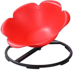 Merco Židle dětská balanční otočná květina 65x65x47cm červená