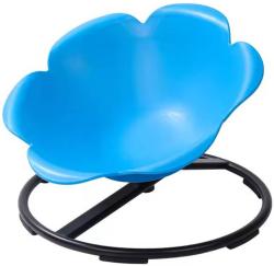 Merco Židle dětská balanční otočná květina 65x65x47cm modrá