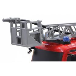 DOUBLE E RC hasičský truck Merecedes-Benz Antos s funkční stříkačkou a žebříkem 1:20