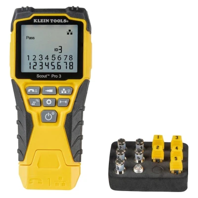 Měřící přístroj KLEIN TOOLS VDV Scout Pro 3 Tester Kit Lan tester Měřící přístroj KLEIN TOOLS VDV Scout Pro 3 Tester Kit Lan tester