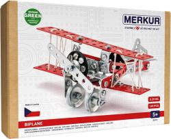 Merkur 051 Letadlo Dvouplošník 149 dílků KOVOVÁ (stavebnice) Merkur 051 Letadlo Dvouplošník 149 dílků KOVOVÁ (stavebnice)