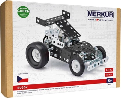 Merkur 055 Buggy 10 modelů 126 dílků KOVOVÁ (stavebnice)