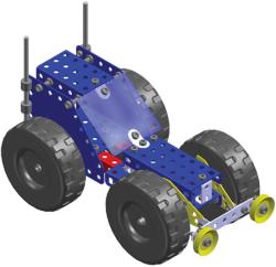 Merkur 1.1 Extreme Buggy auta 256 dílků KOVOVÁ (stavebnice)