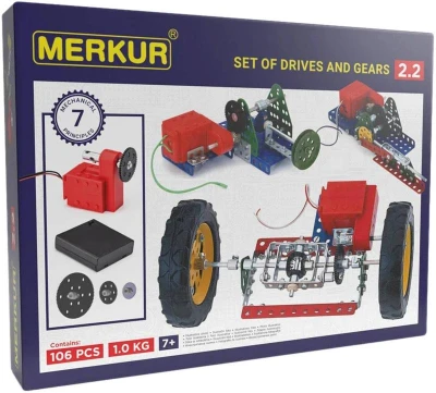 Merkur 2.2 Pohony velké KOVOVÁ (stavebnice) Merkur 2.2 Pohony velké KOVOVÁ (stavebnice)