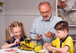 Merkur Buldozer 504 dílků KOVOVÁ (stavebnice)