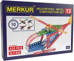 Merkur M 013 Helikoptéra 222 dílků KOVOVÁ (stavebnice) Merkur M 013 Helikoptéra 222 dílků KOVOVÁ (stavebnice)