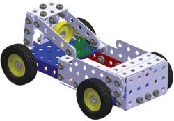 Merkur M 017 Auto Kamion 202 dílků KOVOVÁ (stavebnice)