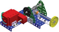 Merkur M 2.1 Elektromotor na baterie doplněk KOVOVÁ (stavebnice)