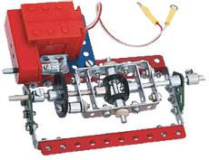 Merkur M 2.1 Elektromotor na baterie doplněk KOVOVÁ (stavebnice)