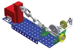 Merkur M 2.1 Elektromotor na baterie doplněk KOVOVÁ (stavebnice)