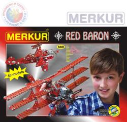 Merkur Red Baron 40 modelů 680 dílků KOVOVÁ (stavebnice) Merkur Red Baron 40 modelů 680 dílků KOVOVÁ (stavebnice)
