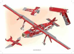 Merkur Red Baron 40 modelů 680 dílků KOVOVÁ (stavebnice)