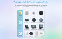 Meross Chytrá zástrčka MSS315MA-EU s monitorem spotřeby energie (Matter)