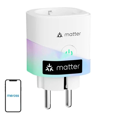 Meross Chytrá zástrčka MSS315MA-EU s monitorem spotřeby energie (Matter) Meross Chytrá zástrčka MSS315MA-EU s monitorem spotřeby energie (Matter)