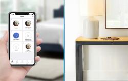 Meross Chytrý dvoukanálový nástěnný vypínač Wi-Fi MSS550 EU (HomeKit)