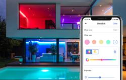 Meross Chytrý LED pásek Wi-FI s RGBWW MSL320 (5 metrů) HomeKit