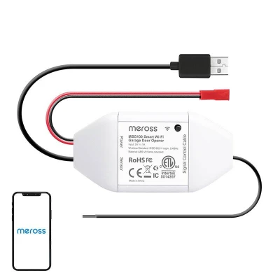 Meross Chytrý spínač garážových vrat MSG100HK (HomeKit) Meross Chytrý spínač garážových vrat MSG100HK (HomeKit)