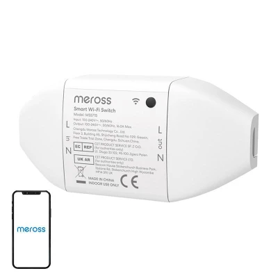 Meross Chytrý WiFi přepínač MSS715MA-UN (Matter) Meross Chytrý WiFi přepínač MSS715MA-UN (Matter)