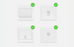Meross Inteligentní nástěnný přepínač Wi-Fi MSS810HK-UN