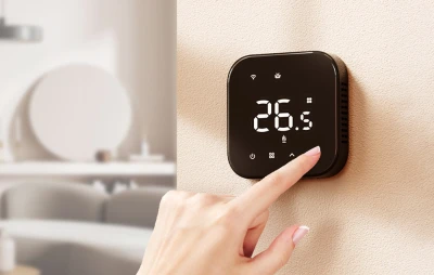 Meross MTS215BMA-B(EU) černý chytrý Wi-Fi termostat
