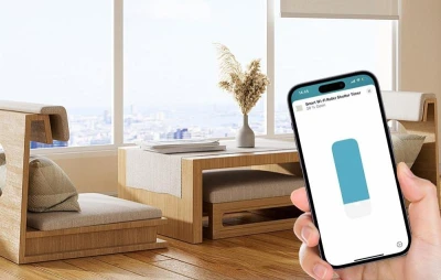 Meross MRS100MA(EU) Matter bílý WiFi spínač pro žaluzie